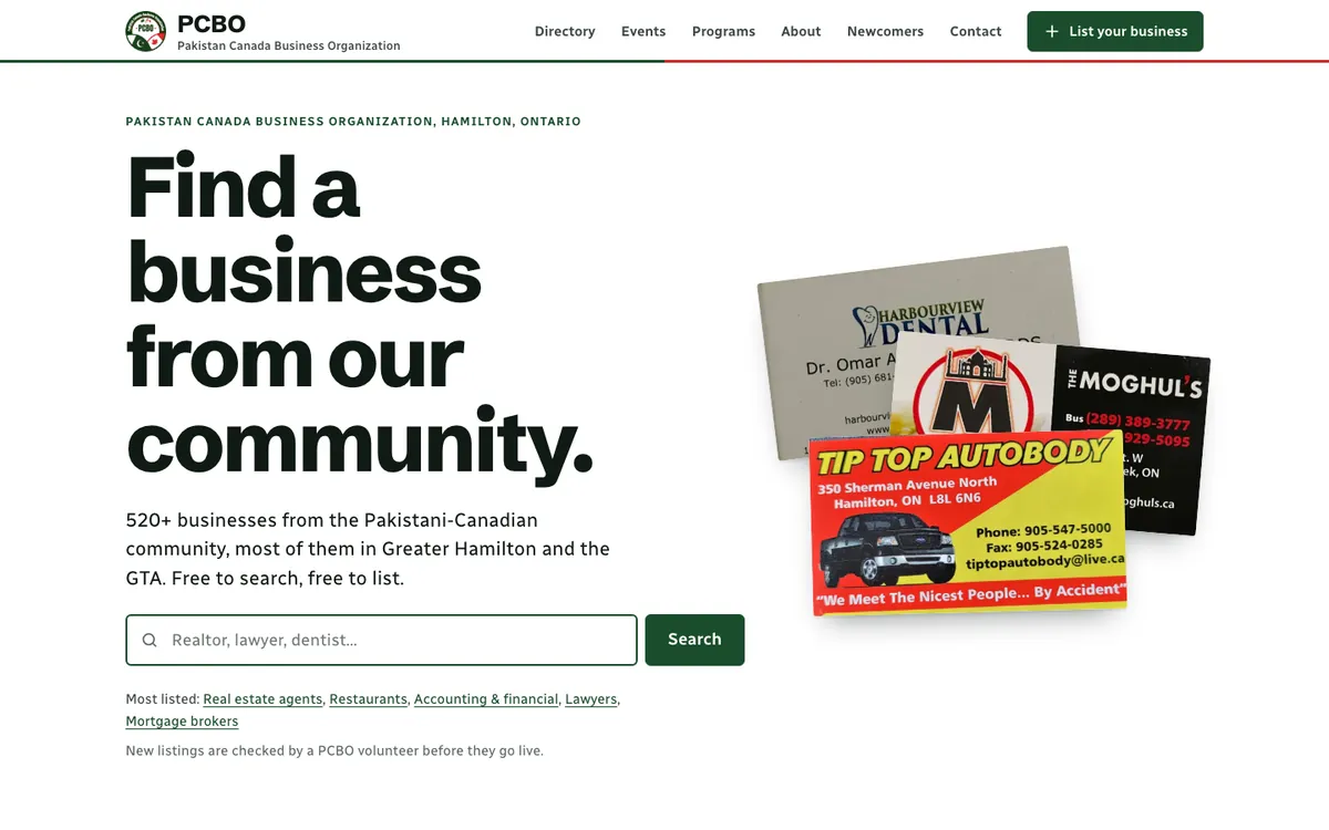 PCBO after the rebuild: the homepage at pcbo-seo.vercel.app, Sep 28, 2026